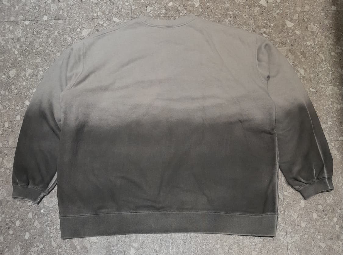 💥스틸휠즈 빈티지 워싱 그라데이션 스웻셔츠 (L)
 상품이미지2