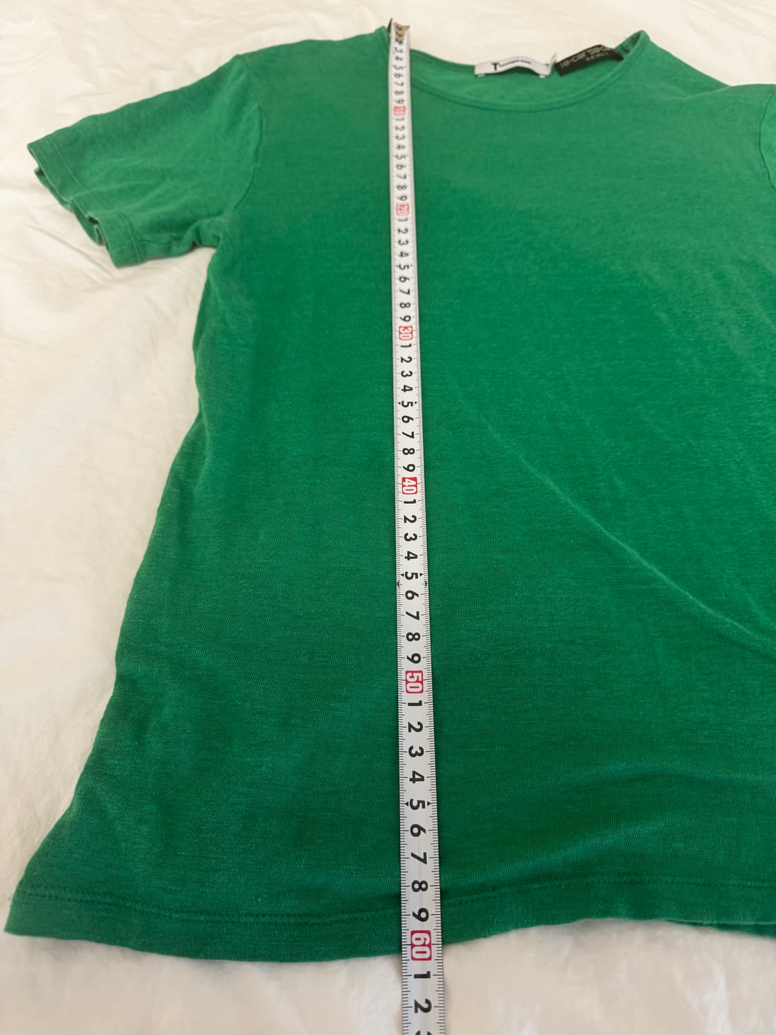 알랙산더 왕 그린 린넨 티 XS 상품이미지6