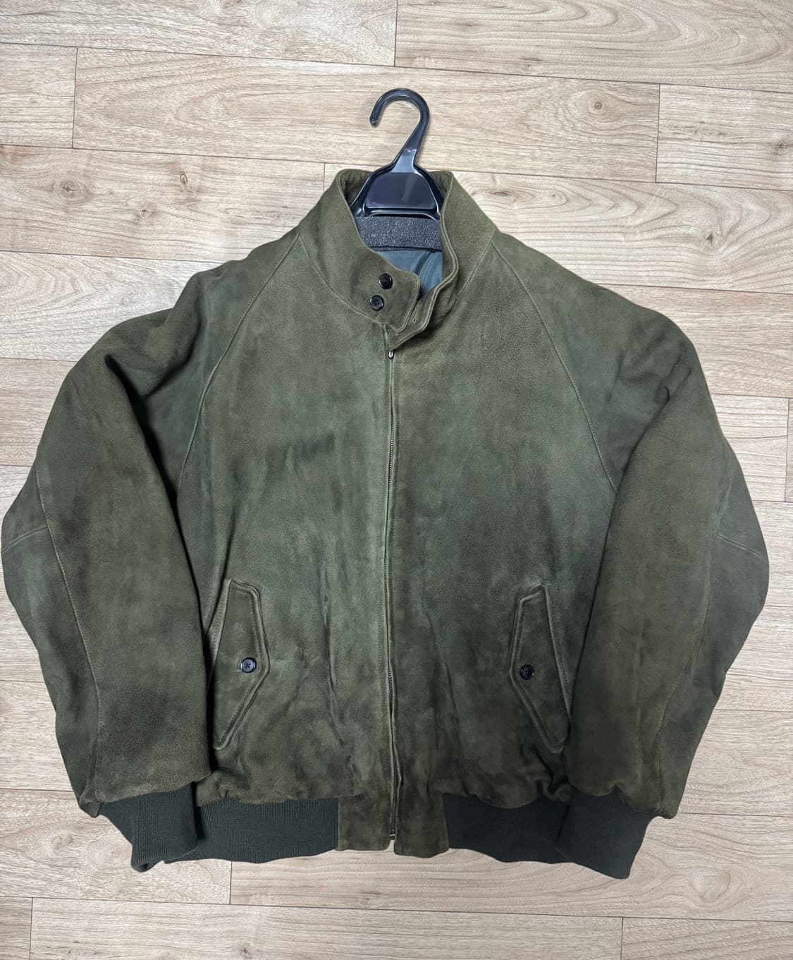 아프레쎄 스웨이드 레더 헤링턴 2 상품이미지1