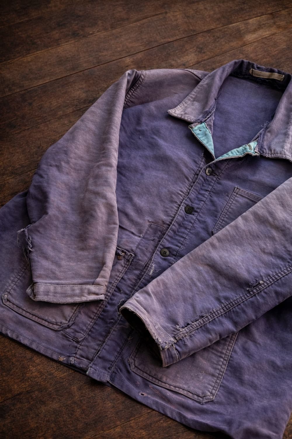 60~70's 프렌치 몰스킨 워크자켓 105 상품이미지5