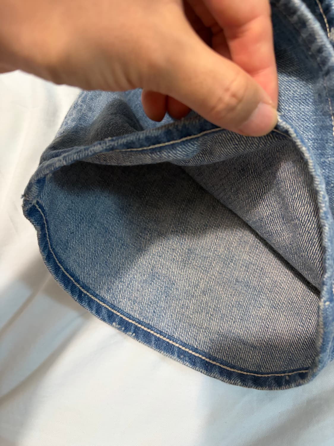 오라리 25시즌 셀비지 데님 상품이미지4