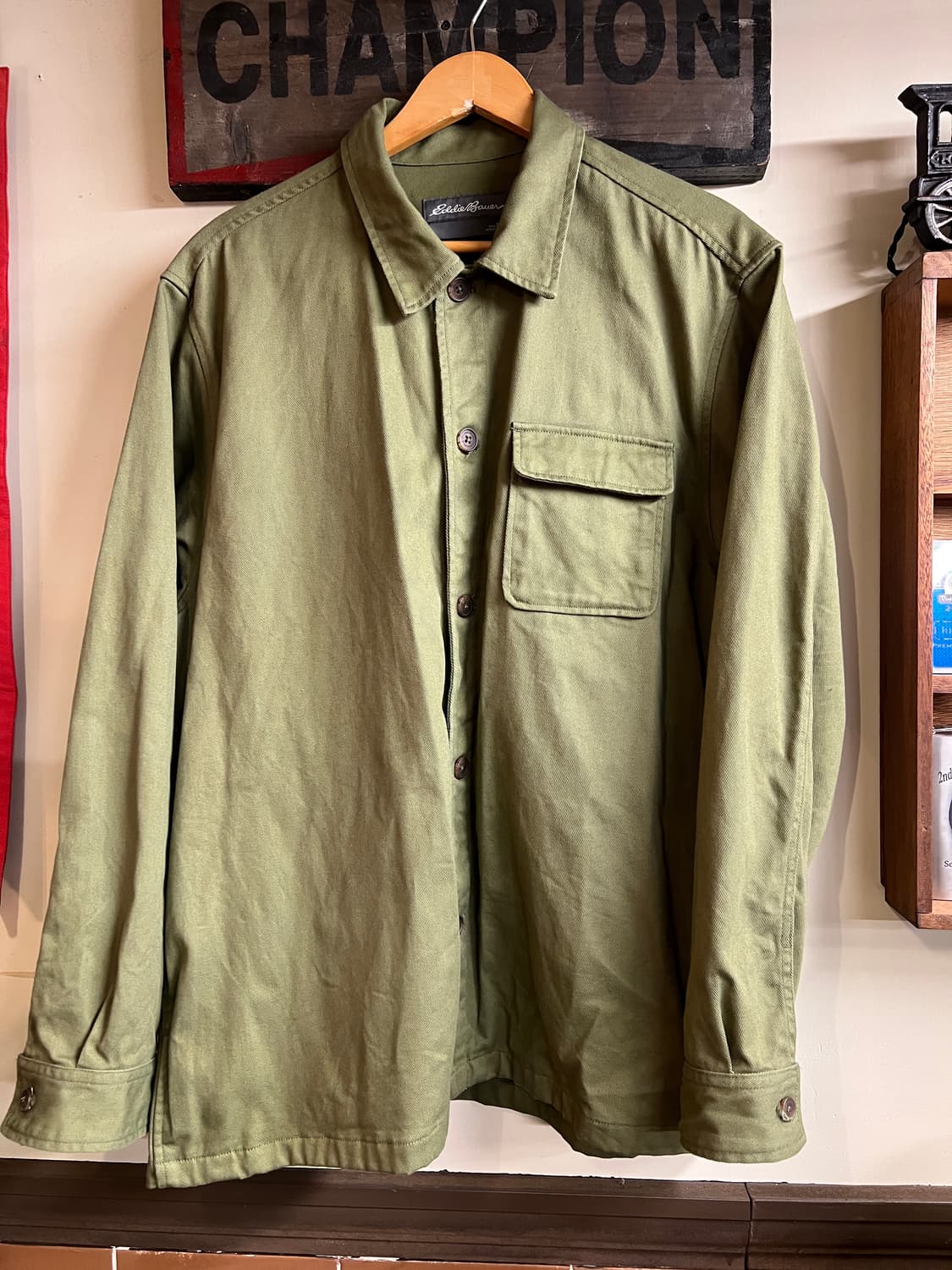 Eddie Bauer Work Jacket Khaki 상품이미지2