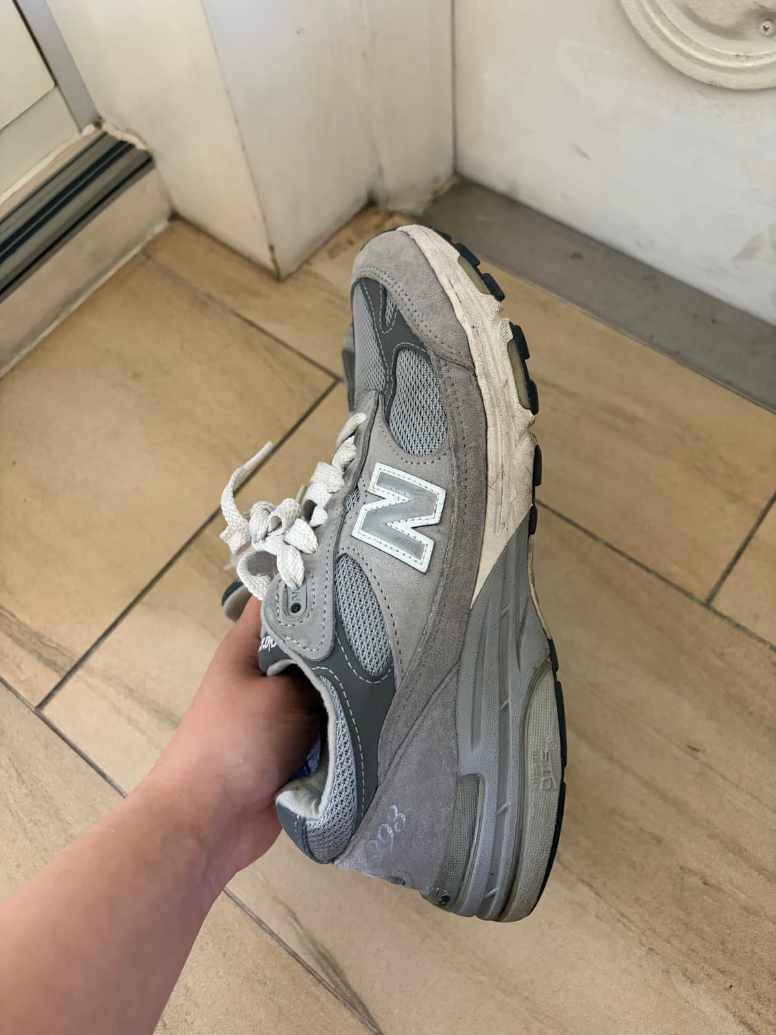 (260) 뉴발란스 993 그레이 Made in USA D 스탠다드 상품이미지4