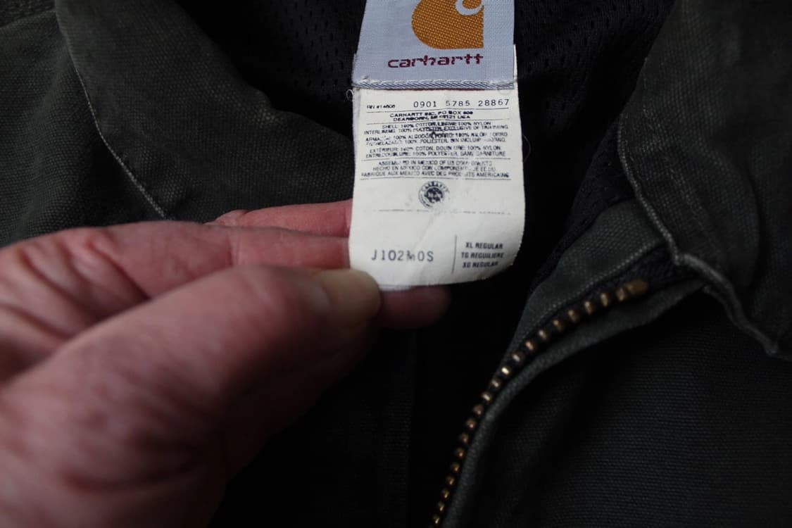 칼하트 USA J102 산타페 자켓 모스그린 상품이미지2