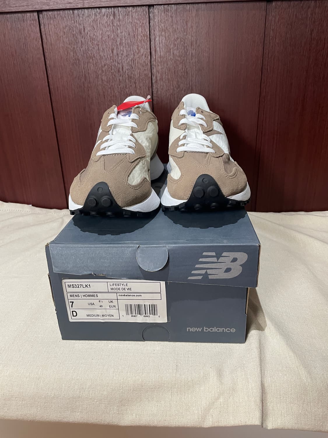 뉴발란스 327 브라운 250mm 새상품 상품이미지1