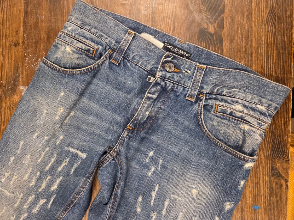 돌체앤가바나 디스트로이드 데님 상품이미지6