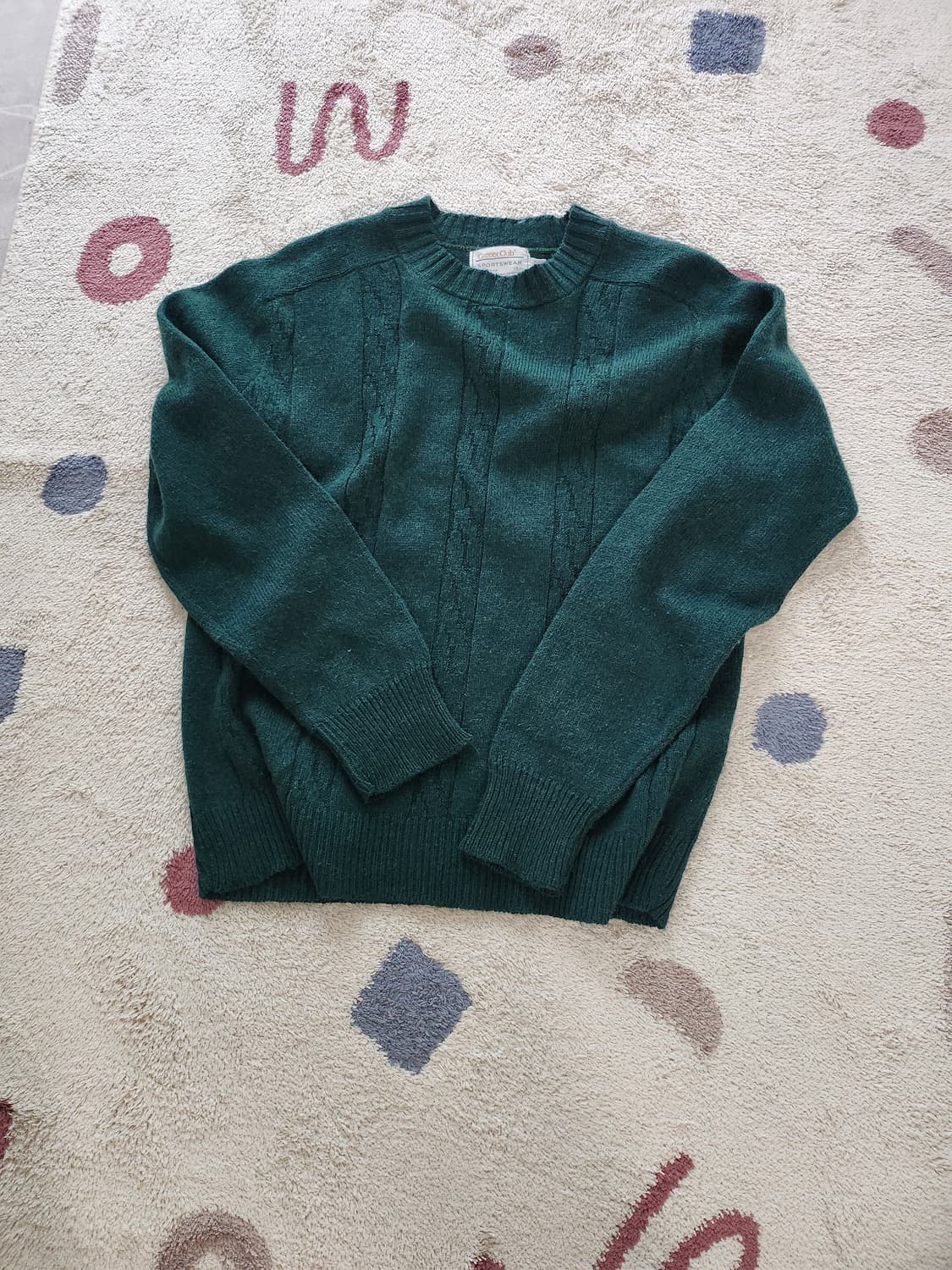 80's vtg usa 울 니트  상품이미지1