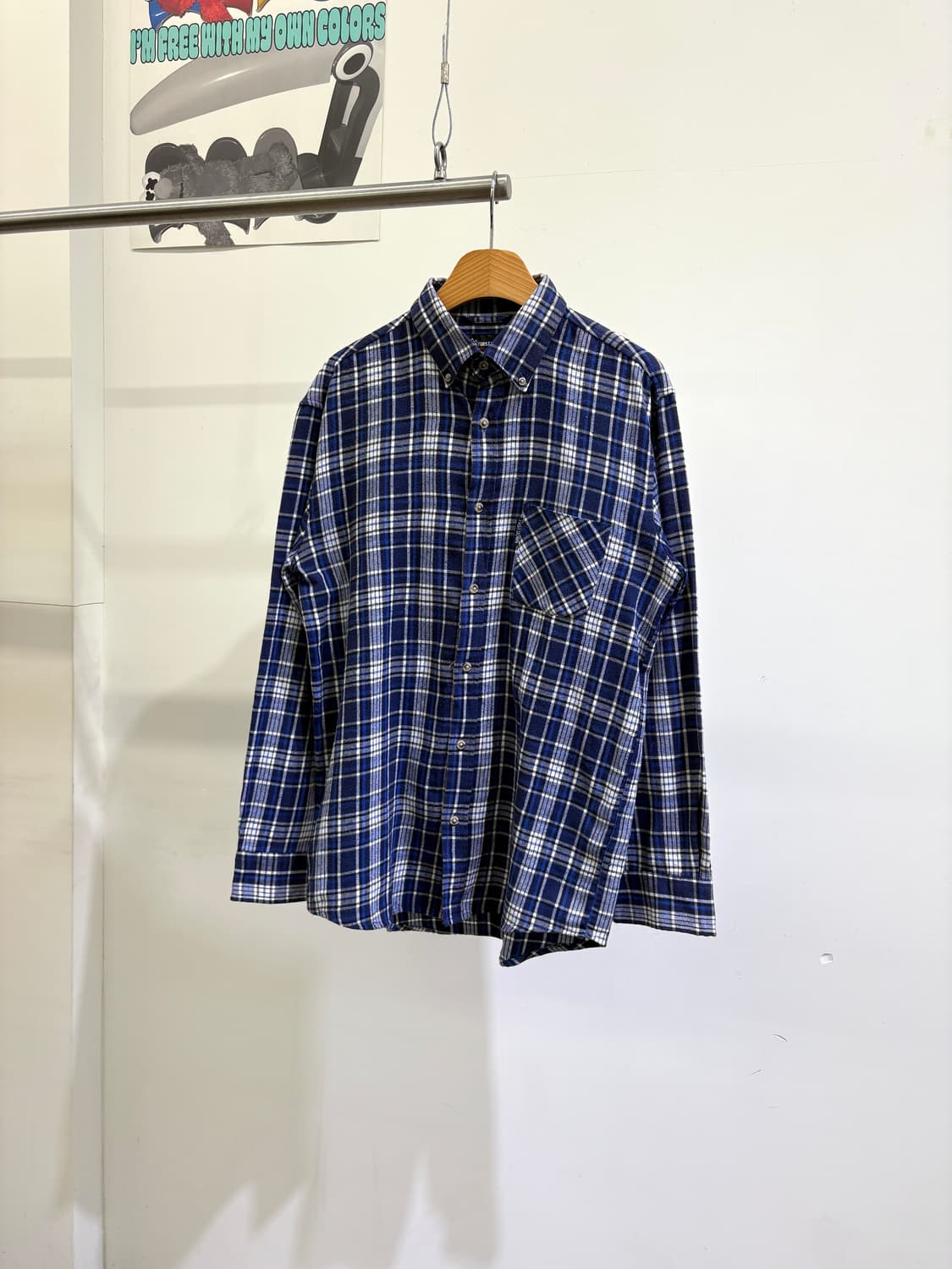 FIRSTDOWN 체크셔츠 상품이미지1