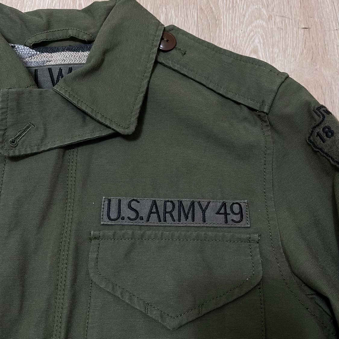 후아유 미군 밀리터리 와펜 M-51 필드 야상자켓 [카키] S/90 상품이미지4