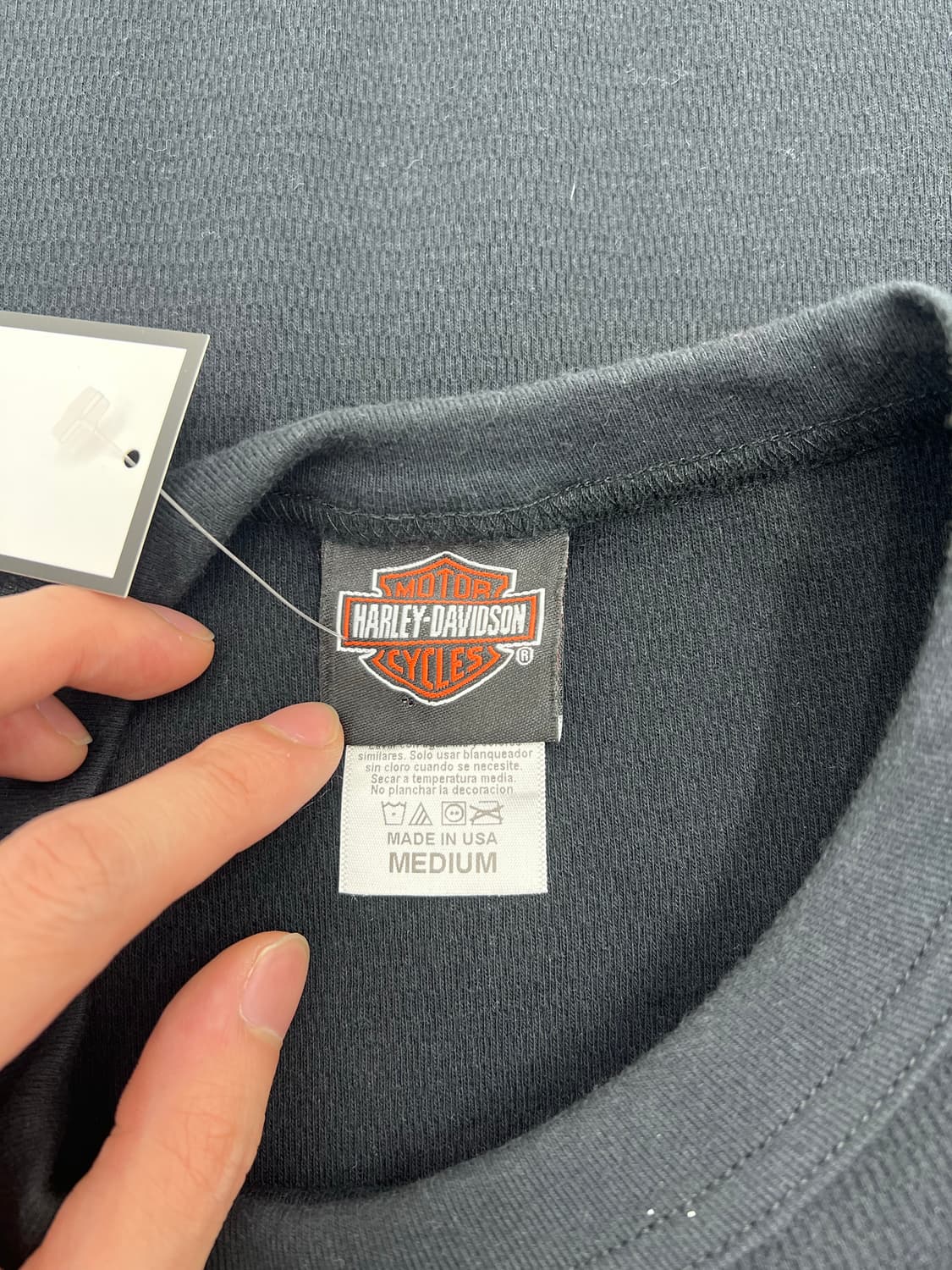 할리 데이비슨 프린팅 롱슬리브 상품이미지4