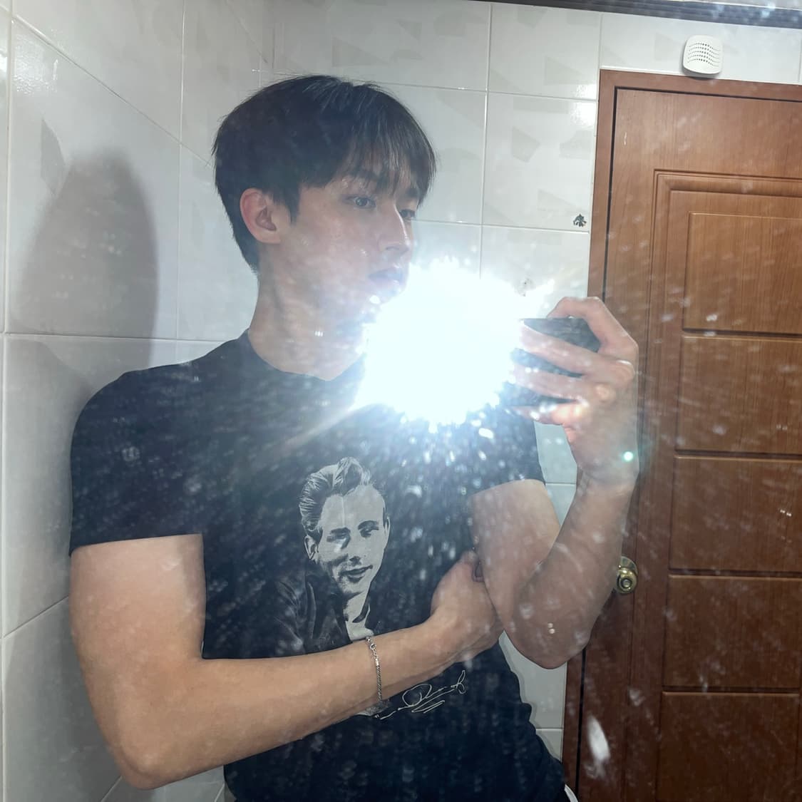 Dolce & Gabbana James Dean 프린팅 슬림 티셔츠 상품이미지3