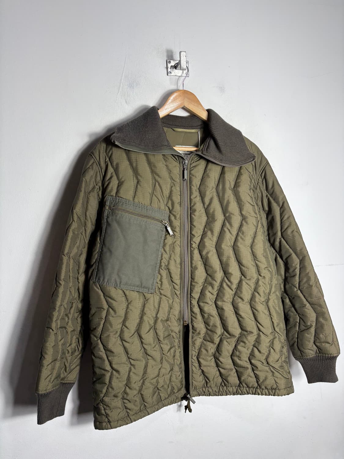 GE 독일군 90s 퀼티드 라이너 자켓 상품이미지2