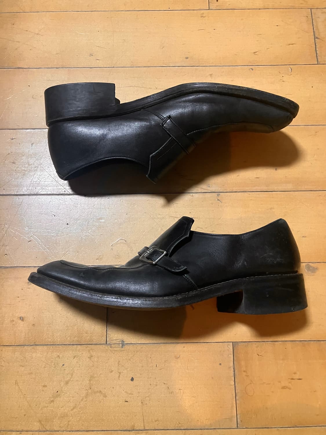 Alfredo bannister 스퀘어 토 스트랩 더비 43 (275) 상품이미지3