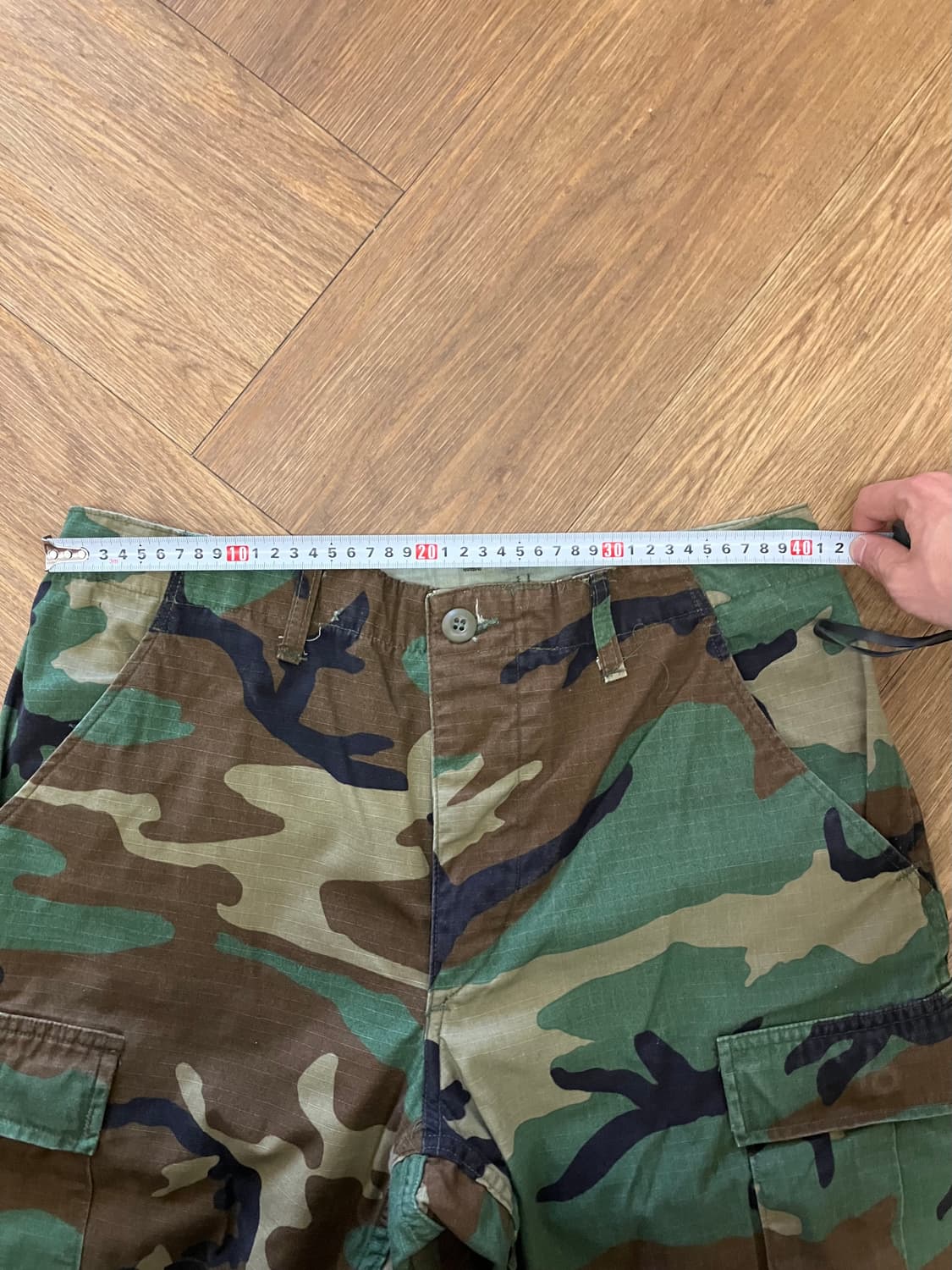 N135 us army 미군 카모 우드랜드 팬츠 상품이미지5