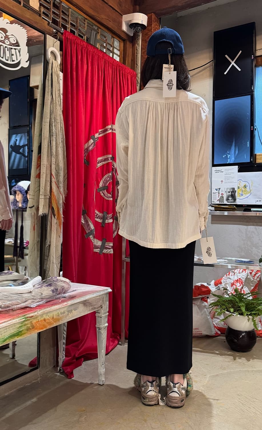 Porter classic 클래식 코튼 셔츠 상품이미지7