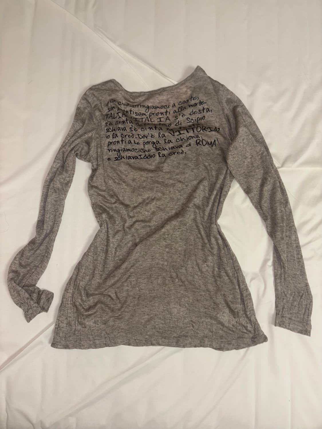 grunge y2k 펑크 빈티지 롱슬리브 상품이미지2