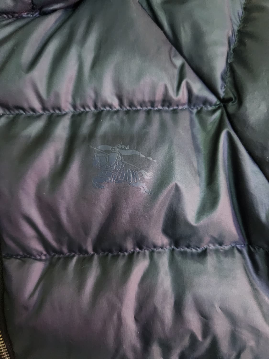 버버리 키즈 네이비 후드 패딩점퍼 상품이미지4