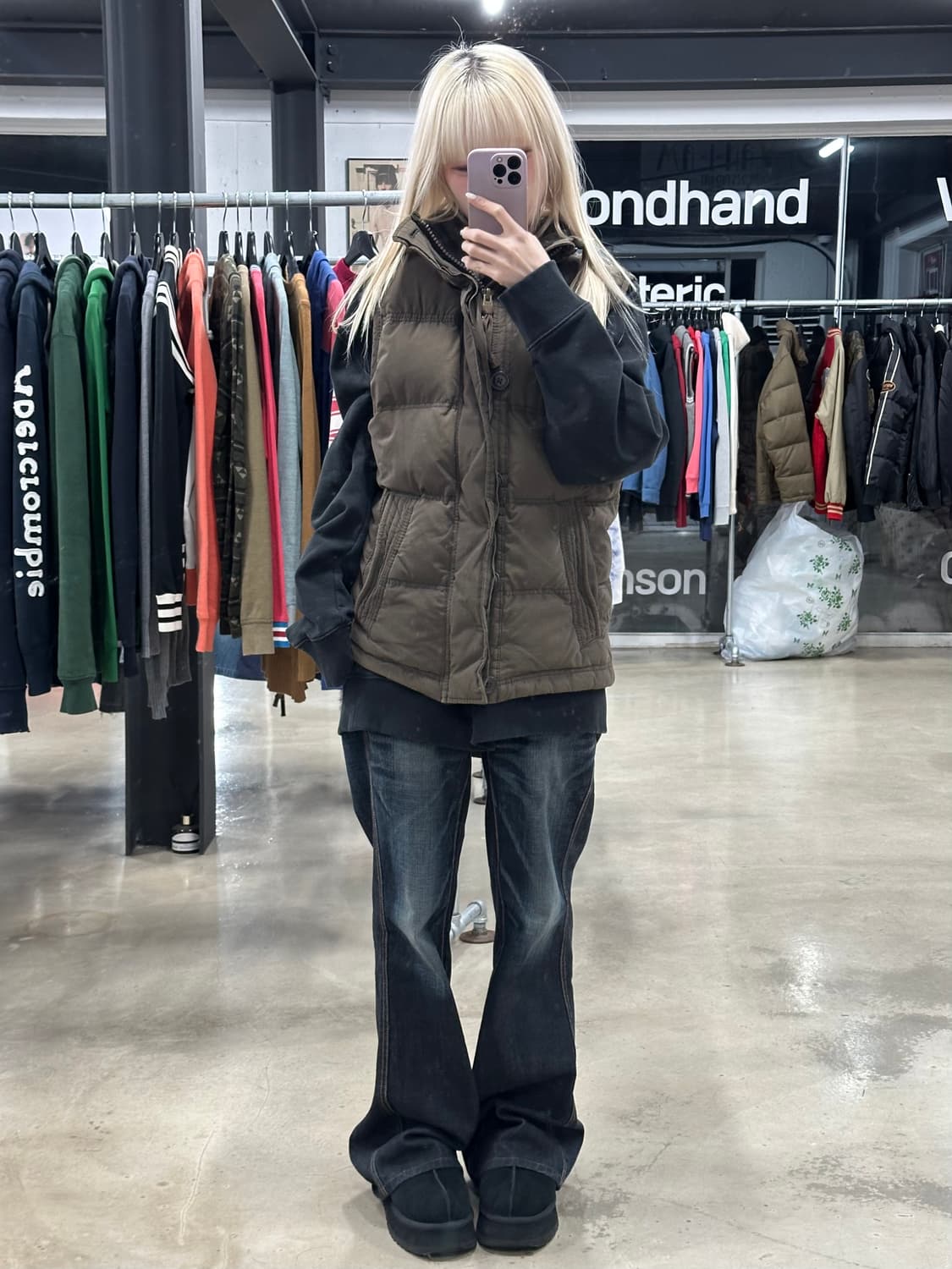 아베크롬비 앤 피치 패딩 조끼 상품이미지3