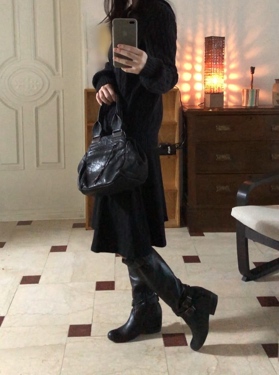 [직수입] 빈티지 코튼 저지 스커트 상품이미지4