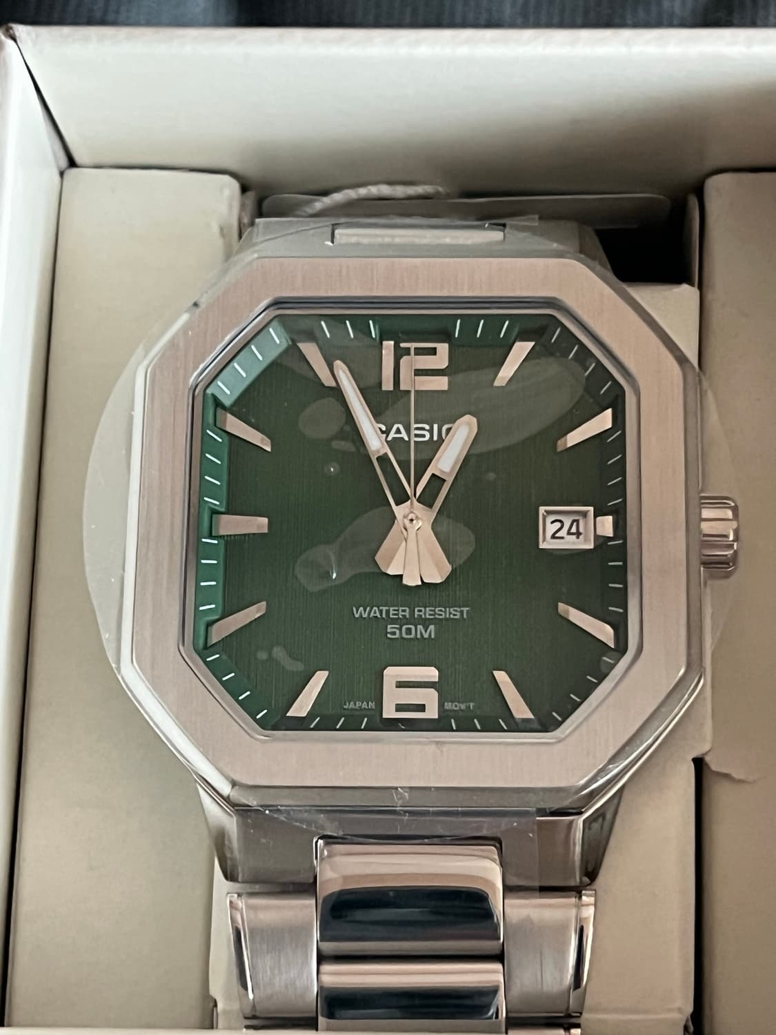 정품 새상품 카시오 파텍필립 맛 MTP-B195D-3AV 상품이미지2