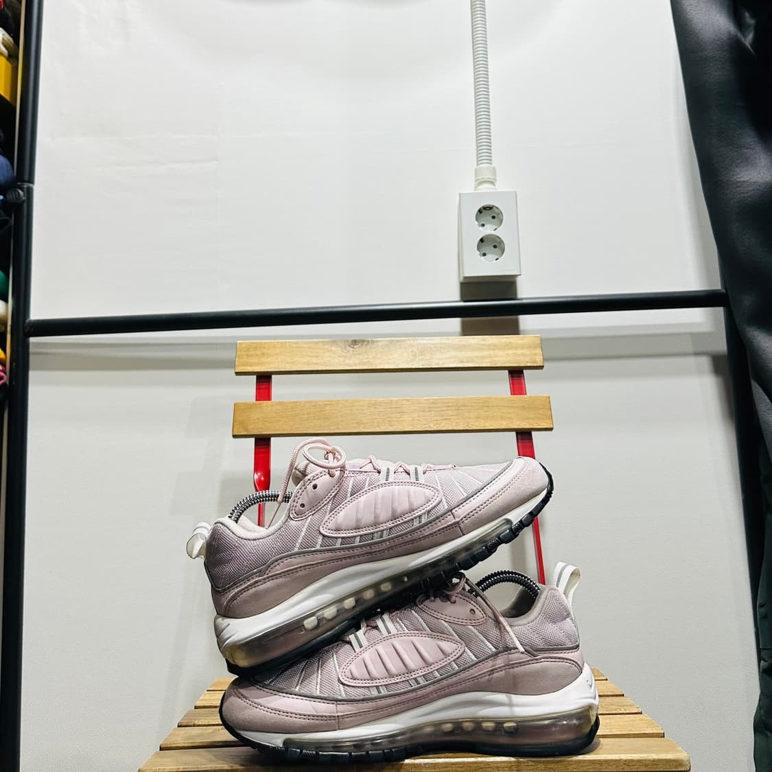260) 나이키 운동화 남성 남자 신발 에어맥스 98 핑크 상품이미지7