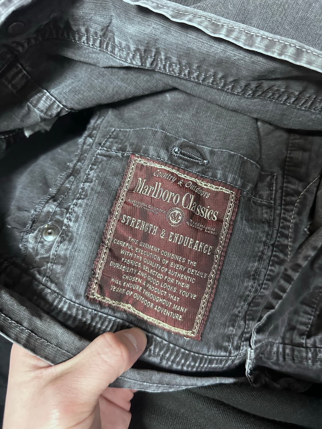 말보로 클래식 셔츠 자켓  상품이미지4