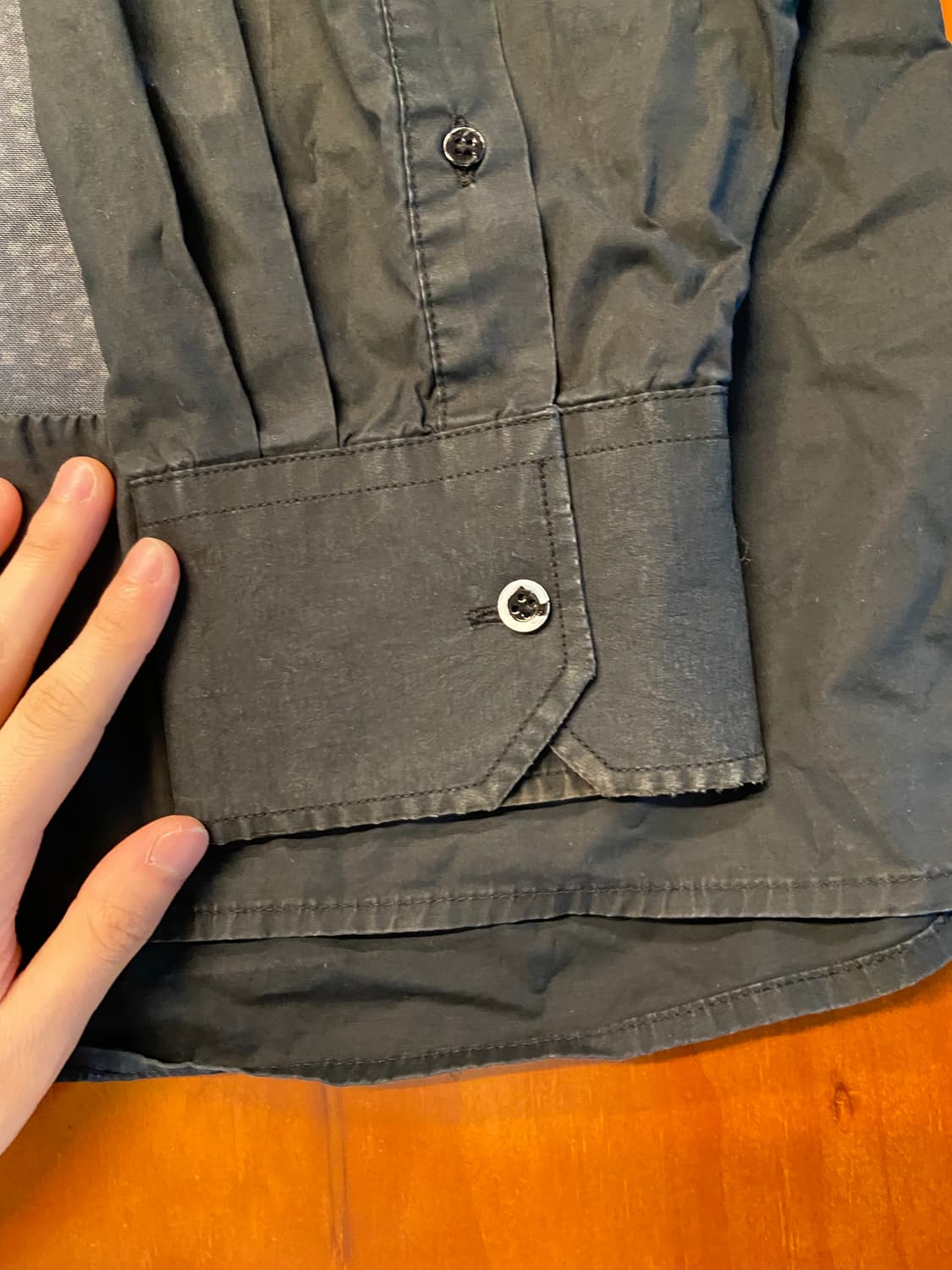 라프시몬스 17ss 로버트 메이플소프 오버셔츠 사이즈 46 상품이미지4