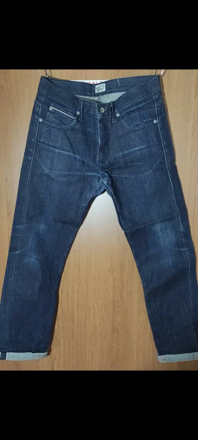 네페진 스키니가이 인디고 브로큰트윌 셀비지 상품이미지1