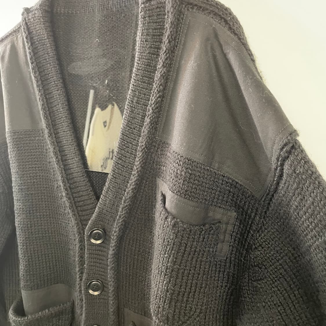 요지 야마모토 울 가디건 상품이미지7