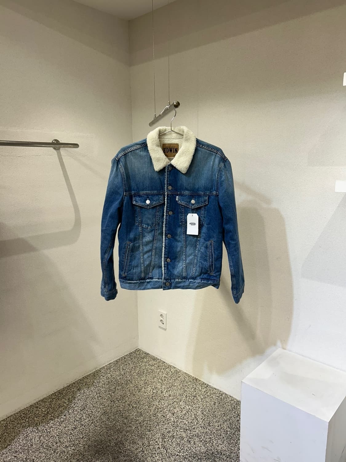 에드윈 데님 쉐르파 데님자켓 상품이미지1