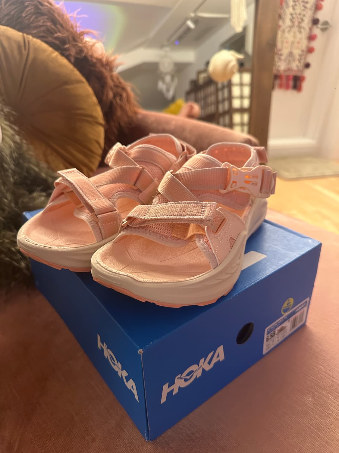 (새상품) 호카 인피니 하이크 TC 샌들 hoka infini 상품이미지4
