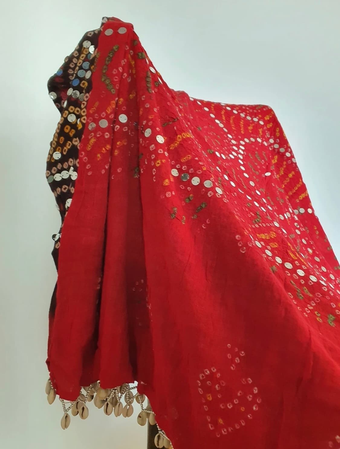 인도 스팽글 양면 커버 상품이미지3