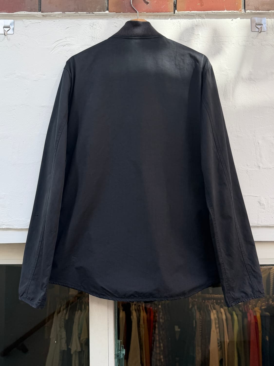 Barbour 바버 캠버 캐주얼 플랩포켓 블루종 자켓 L 상품이미지8