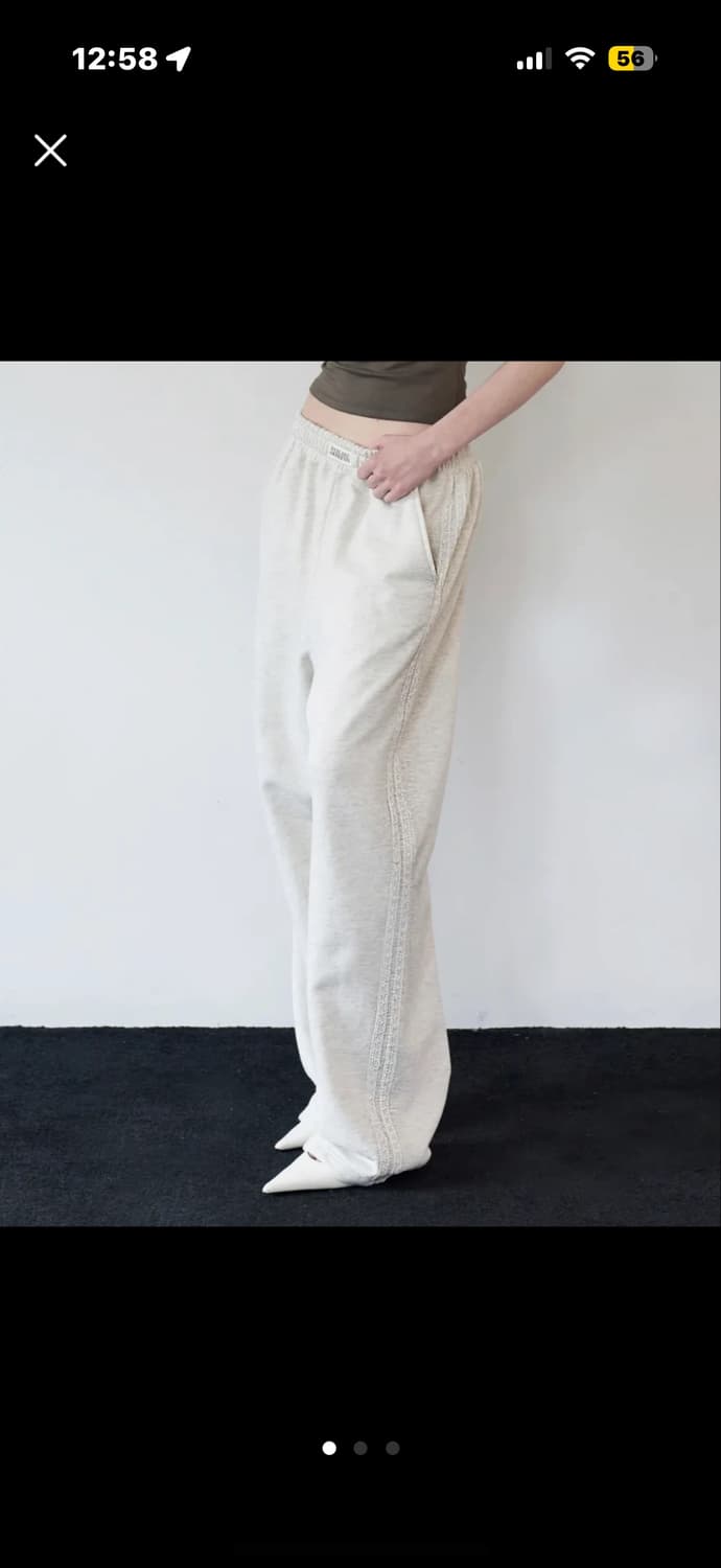 락케이크 레이스 라인 팬츠 2way S 상품이미지1