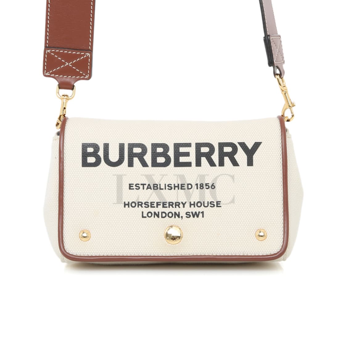 버버리 호스페리 로고 숄더 캔버스 미니크로스백 8051844 상품이미지2