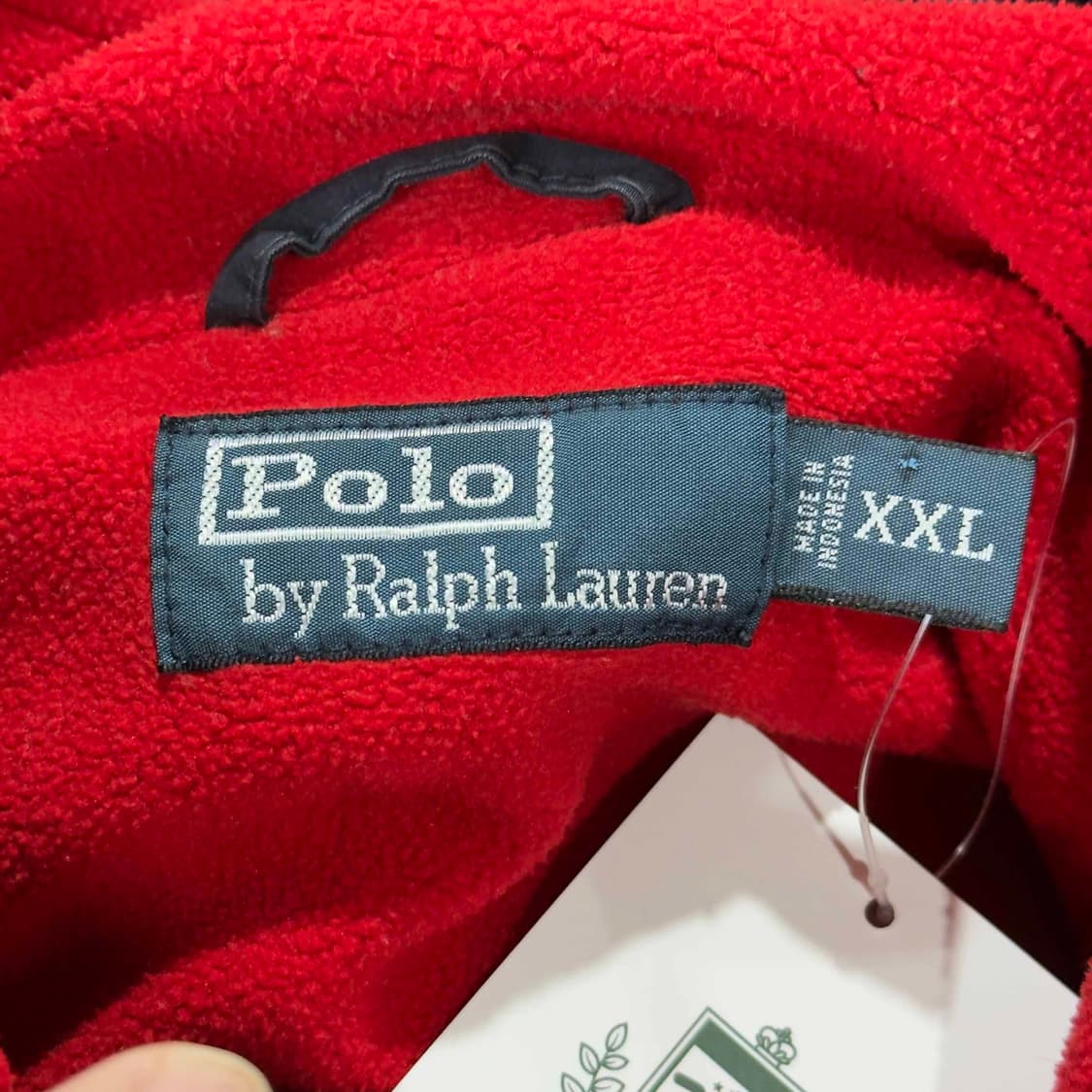 90s 폴로 랄프로렌 플리스 안감 쉘드 자켓 상품이미지6