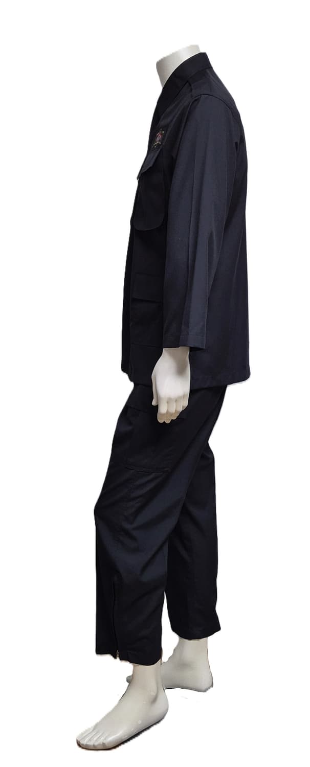 국군 구형 90년대 UDU 해상 정보사 맞춤 흑복 전투복 세트 (M) 상품이미지3