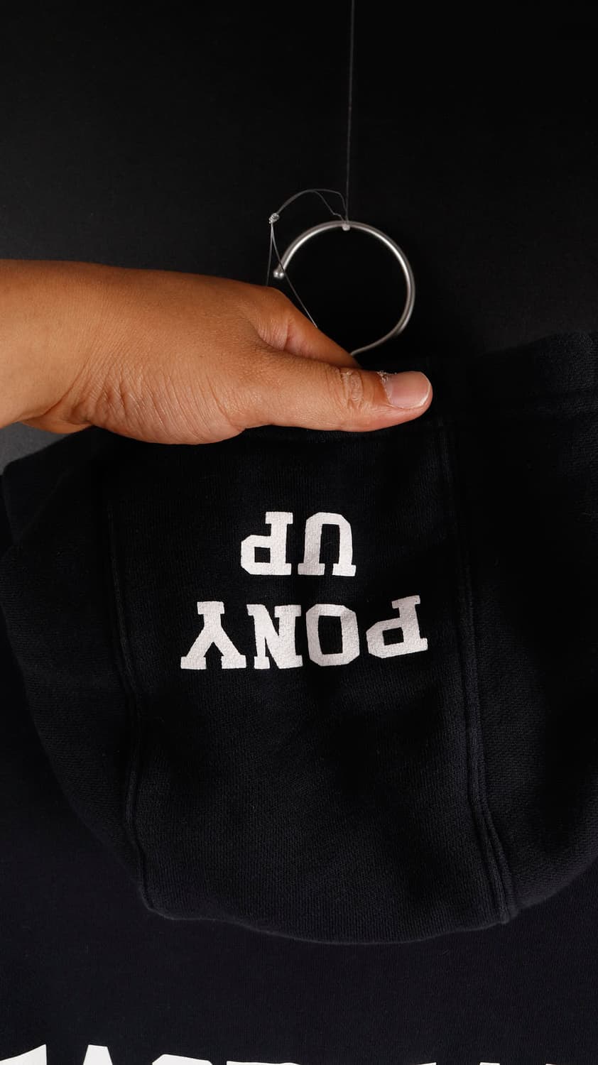 나이키 머스탱 블랙 후드티 상품이미지9