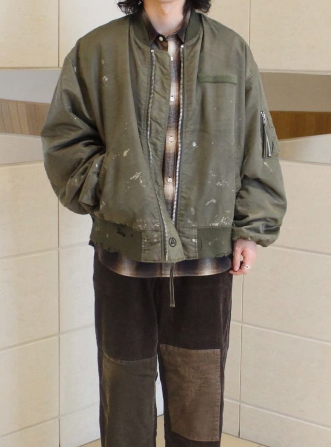 Anachronorm painting bomber 상품이미지1