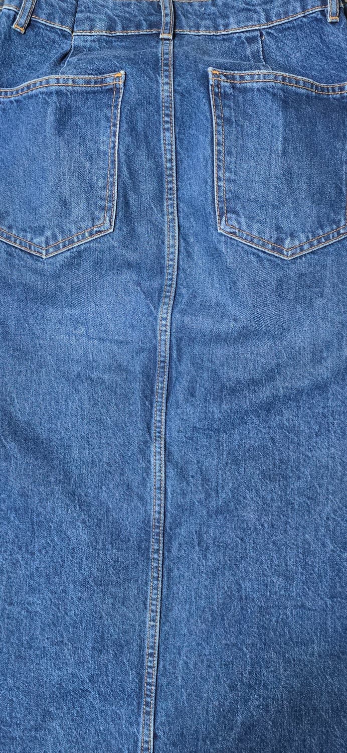 자라 데님 롱 스커트 XS 상품이미지6