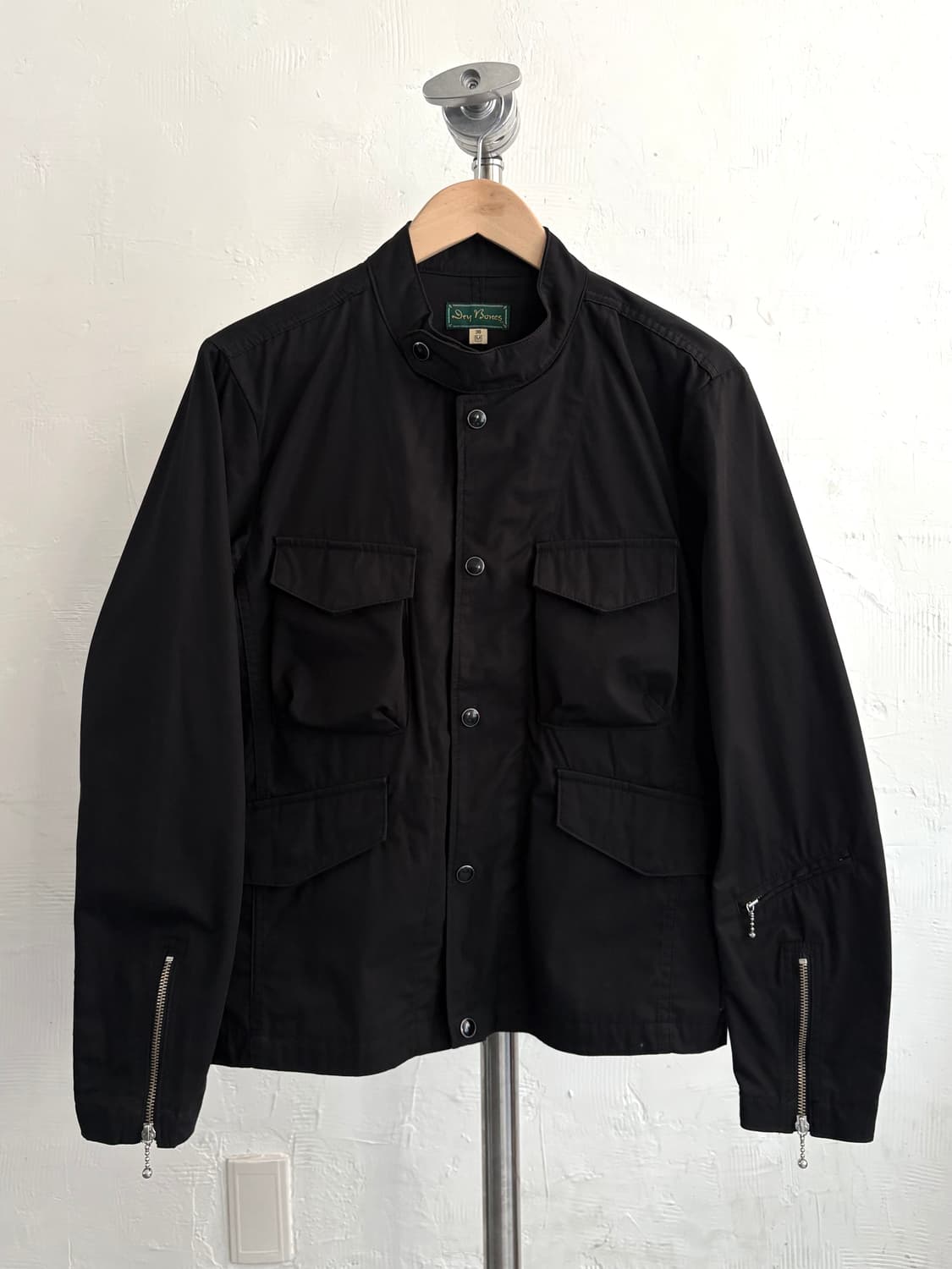 Dry Bones 드라이본즈 블랙 필드 자켓 상품이미지1