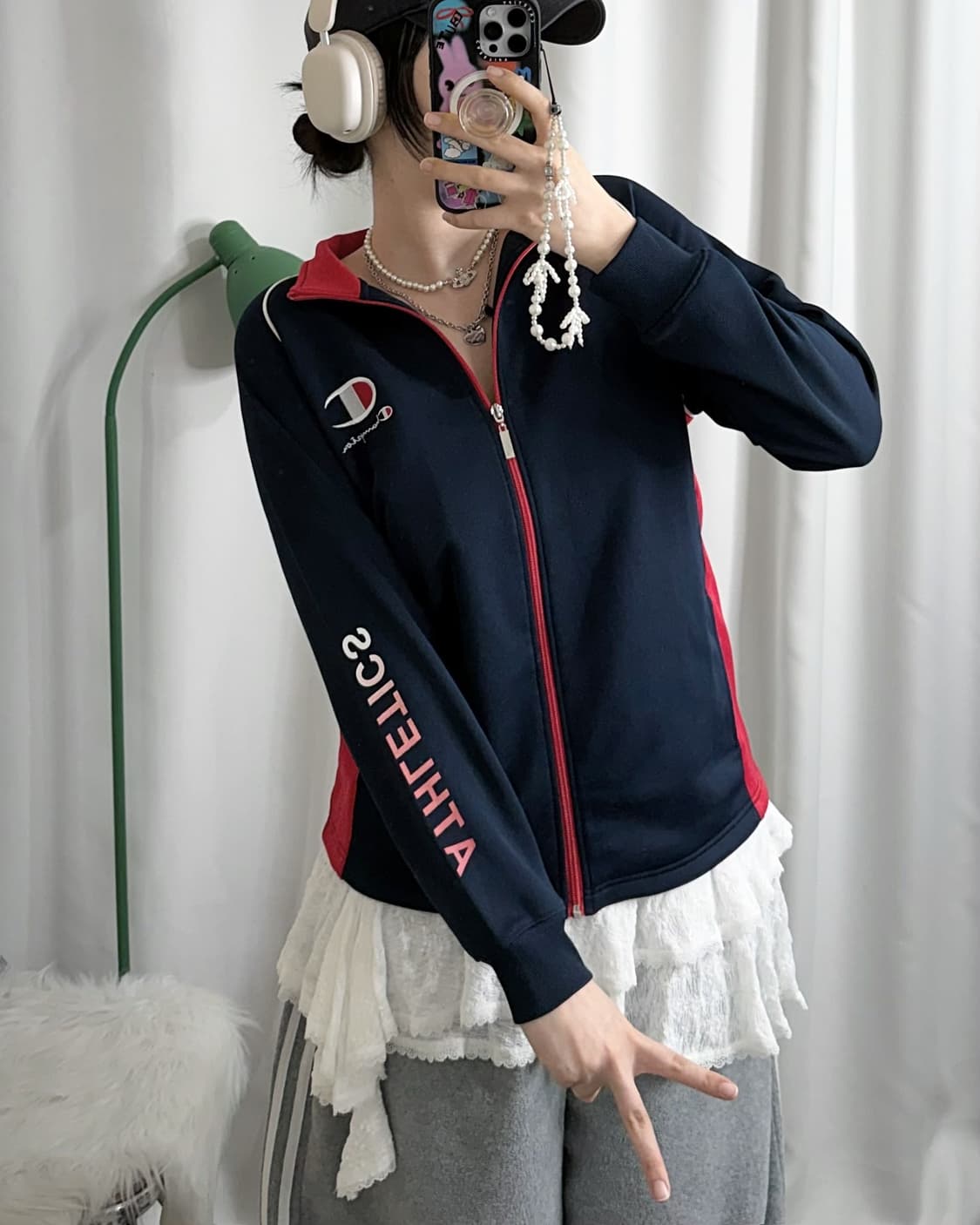 챔피온 네이비 & 레드 져지 상품이미지2