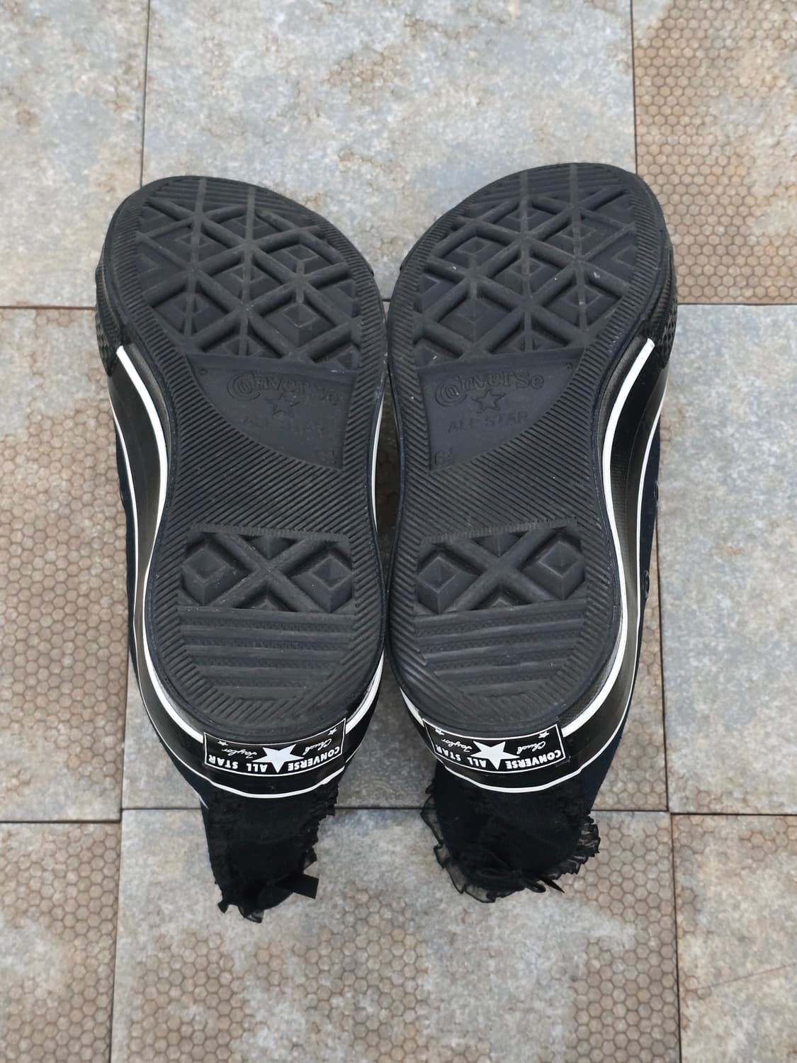 (250)컨버스 척 70 러플 보우 블랙 하이 상품이미지8