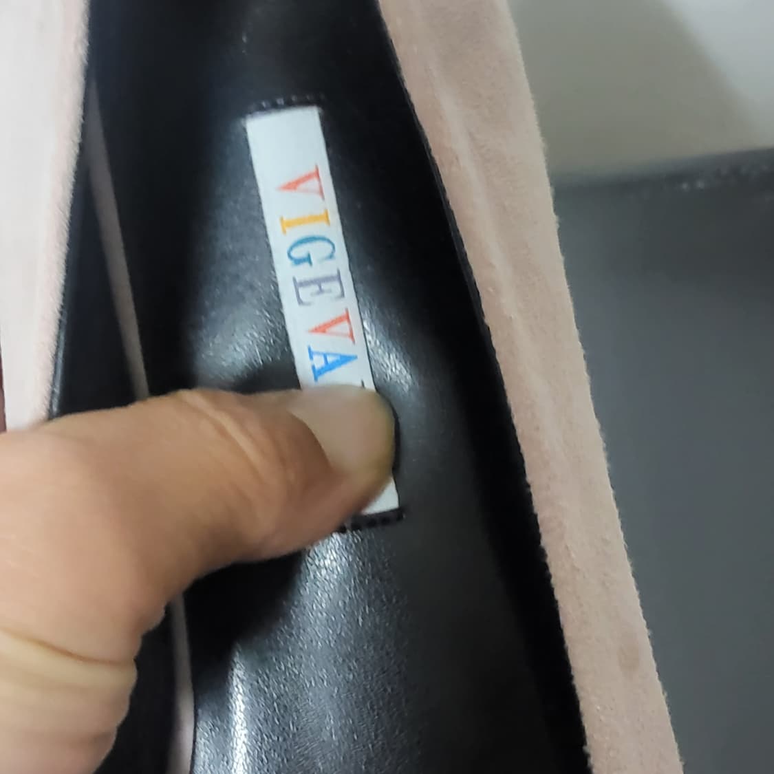 새상품 금강제화 제니아 펌프스 플랫슈즈 여자 가죽 구두 230 상품이미지2