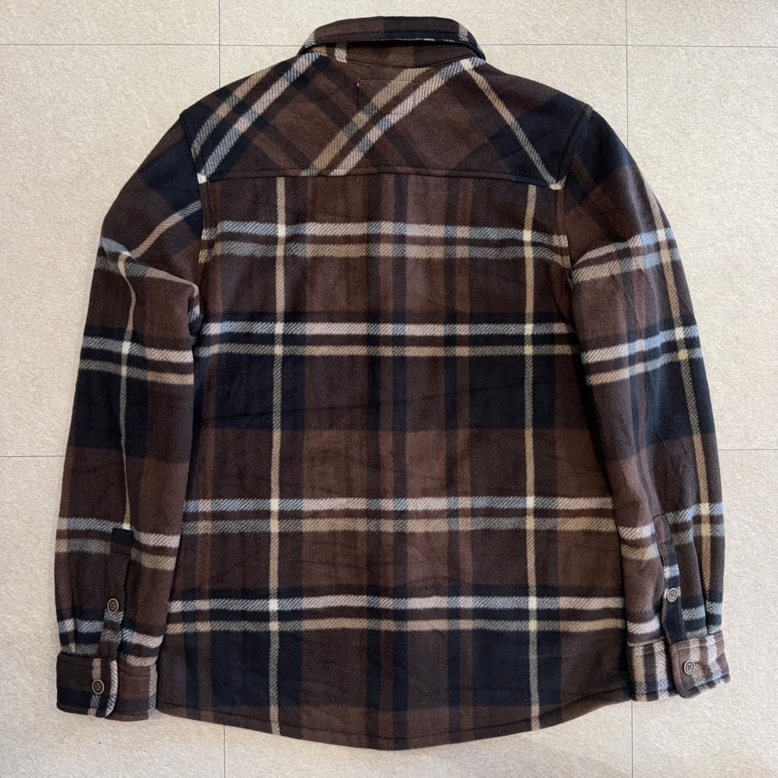 Boston Traders 보아 안감 체크 플란넬 셔츠 상품이미지3