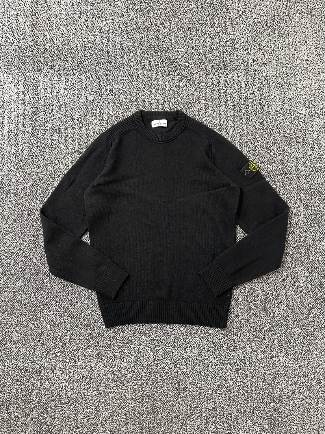 빈티지9. 스톤아일랜드 주니어 와펜 패치 코듀로이 니트 스웨터 14 상품이미지1