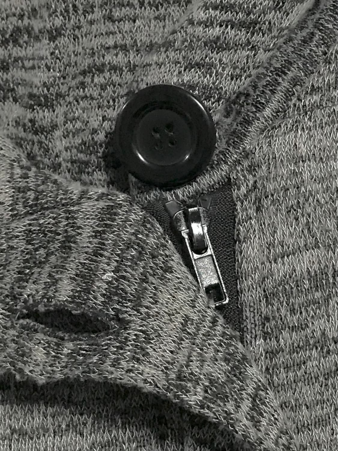 빈티지 vkei 펑크 사선 버튼 하이넥 집업 점퍼 상품이미지4