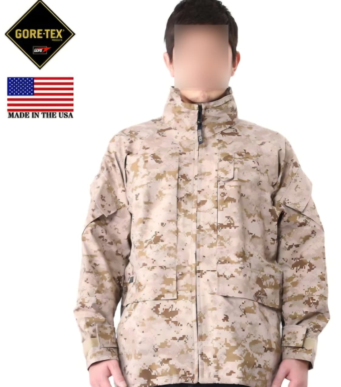 오리지날 지급용 미해군 AOR1 네이비실 고어텍스 파카 상품이미지1