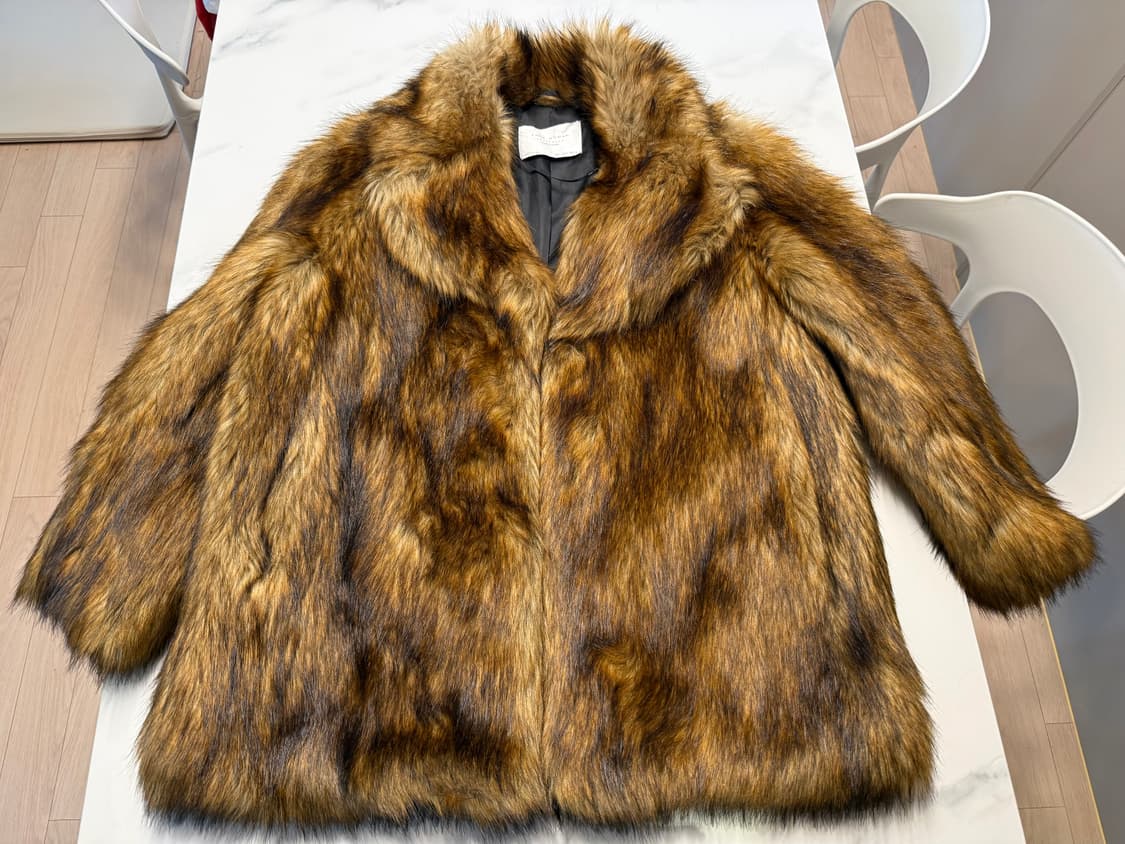 자라 밍크퍼 코트 L 정품 상품이미지2