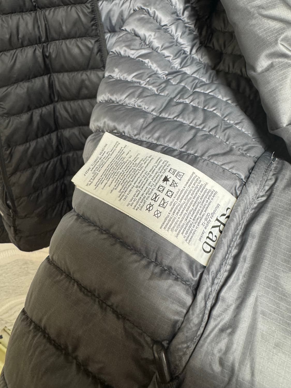 (L) 랩 마이크로라이트 알파인자켓 블랙 상품이미지6